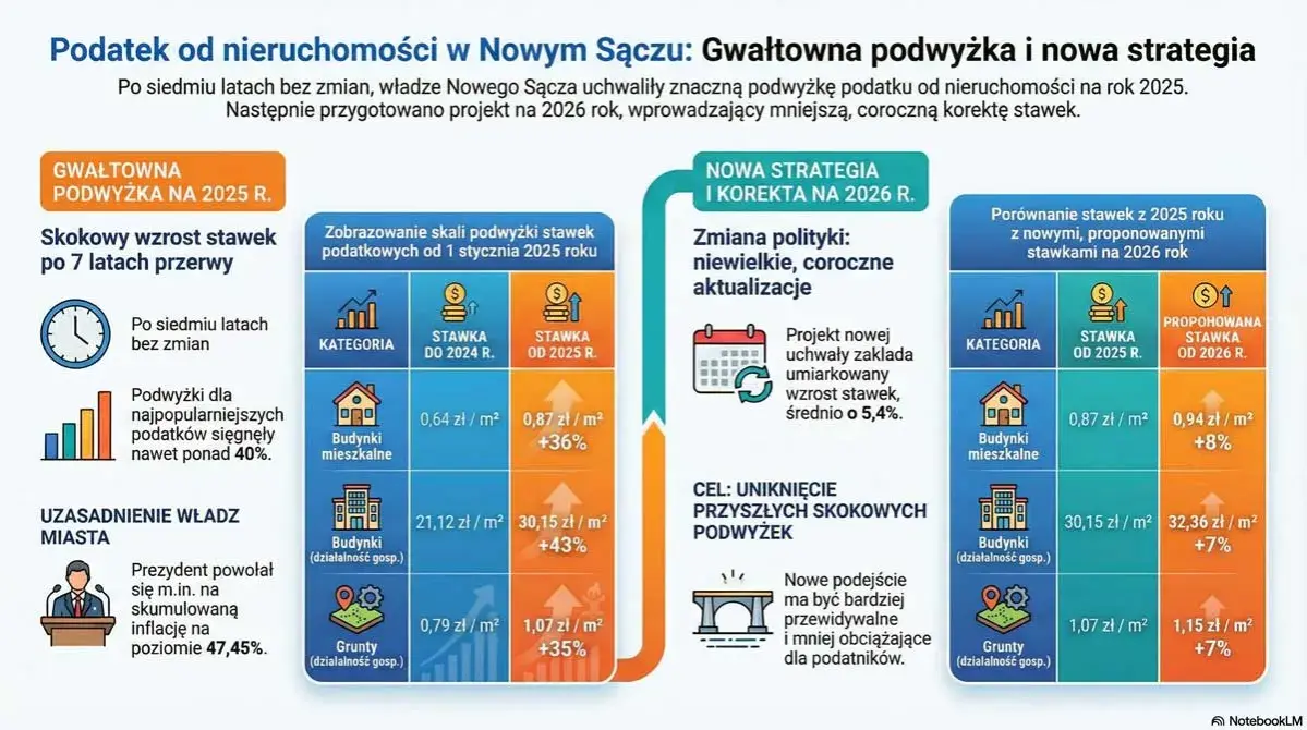 Podatek od nieruchomości 2026: Terminy, zmiany, uniknij kar!