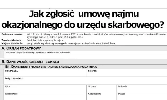 Zgłoszenie najmu do US: Jak to zrobić i uniknąć kar? Poradnik