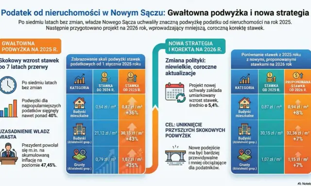 Podatek od nieruchomości 2026: Terminy, zmiany, uniknij kar!