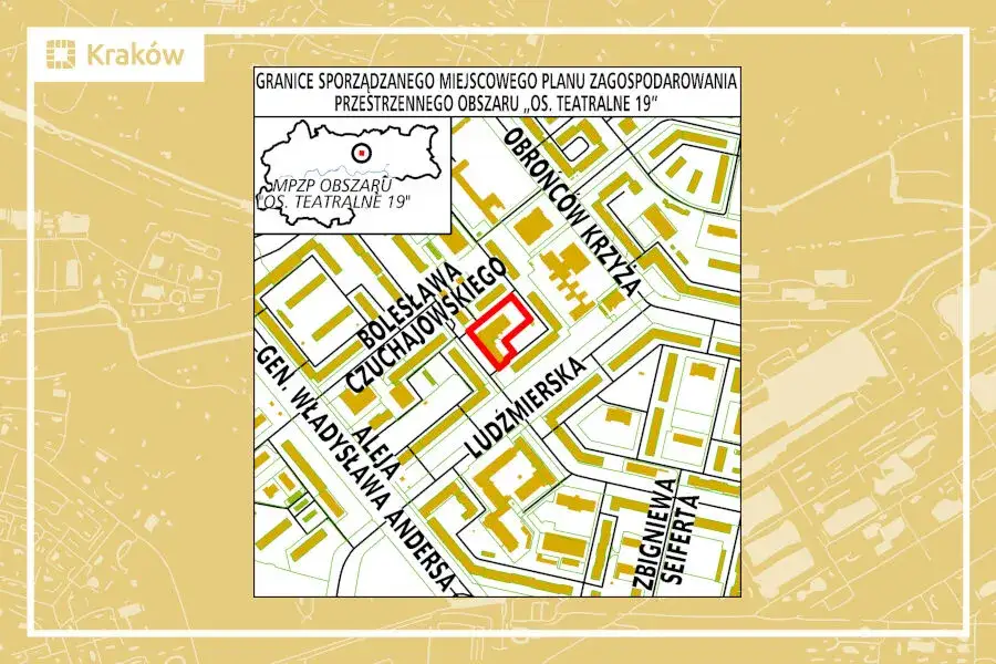 Osiedle Teatralne Kraków Nowa Huta mapa